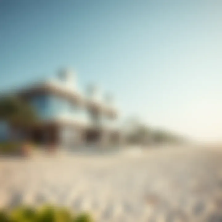 Luxurious Beachfront Properties Luxurious beachfront properties showcasing modern architecture