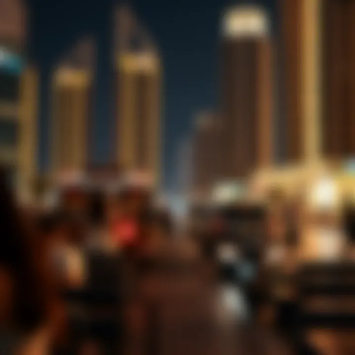 Vibrant Lifestyle in Dubai Marina Vibrant lifestyle and nightlife in Dubai Marina