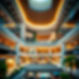 Interior view of Makani Mall showcasing modern architectural design