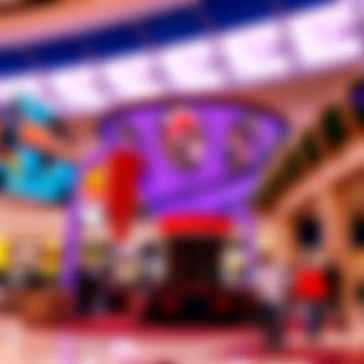 Entertainment and Leisure Facilities at Makani Mall Leisure facilities in Makani Mall featuring entertainment zones