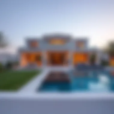 Elegant Villa in Marbella Damac Lagoons Luxurious villa showcasing contemporary architectural design