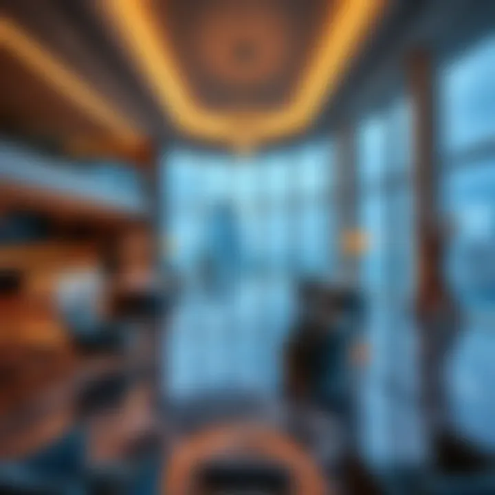 Luxurious amenities within Merano Tower