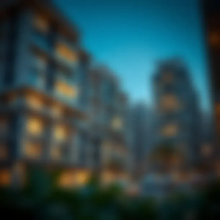 Architectural Marvels in Mussafah Shabiya 11 Modern residential buildings in Mussafah Shabiya 11 highlighting architectural design