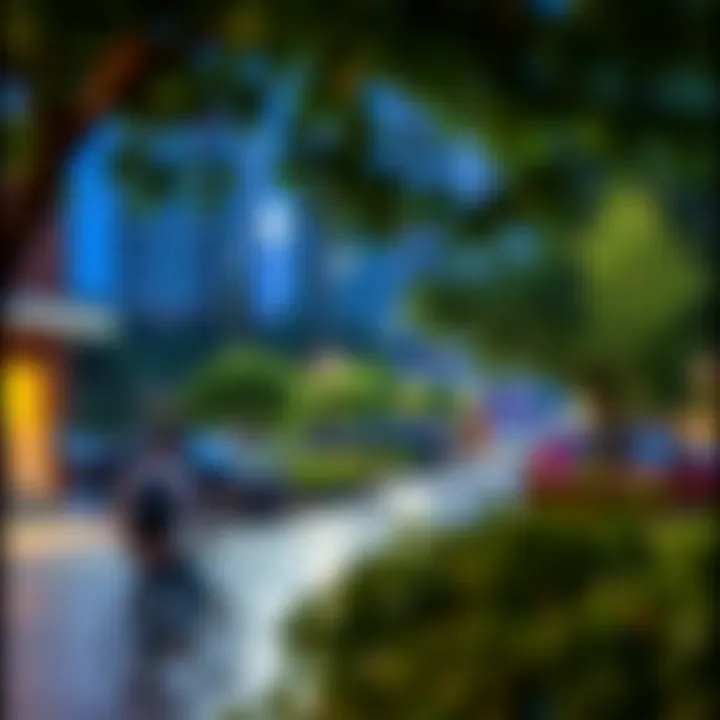 Community Features near Nation Towers Community amenities surrounding Nation Towers including parks and shopping areas