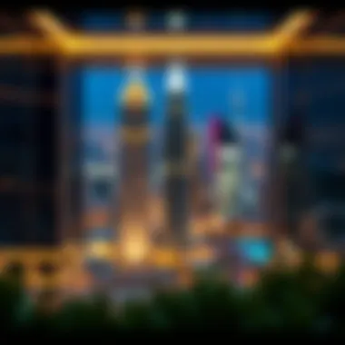 Investment Potential in Nation Towers Real estate market analysis graphic focusing on investment potential in Nation Towers