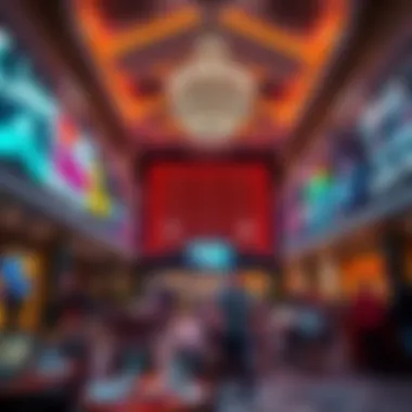 Entertainment Hub at Palm Mall Vibrant entertainment zone in Palm Mall