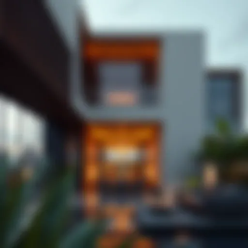Stunning architectural design of Pearl Residence showcasing modern aesthetics