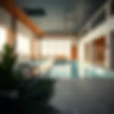 Luxurious Private Pool Designs in the UAE Luxurious private pool in a modern villa