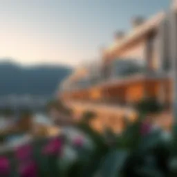 Breathtaking view of Reem Hills Phase 2 showcasing its modern architecture