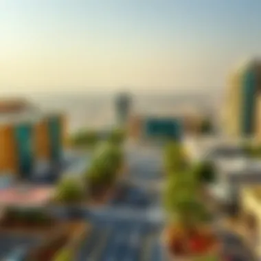 Oud Metha: A Bustling Urban Landscape Vibrant cityscape of Oud Metha