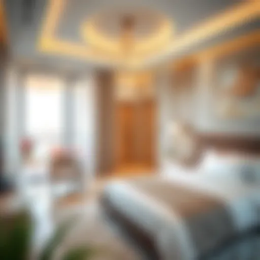 A glimpse of modern room interiors in Al Khail Gate