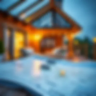 Locating Nearby Rentals A map highlighting nearby rental properties