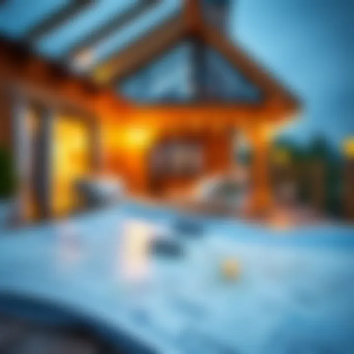 Locating Nearby Rentals A map highlighting nearby rental properties