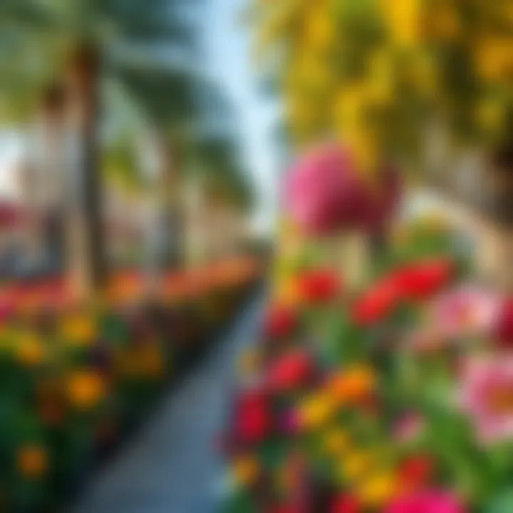 Miracle Garden: A Floral Paradise in the City Vibrant colors of Miracle Garden in Dubai