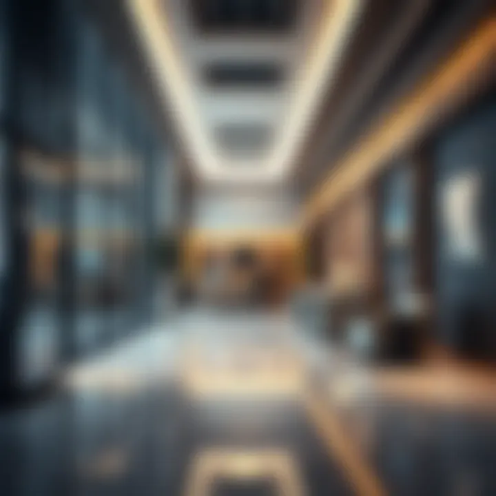 Customer Service Area of Sewa Office Interior view of Sewa Office highlighting customer service area