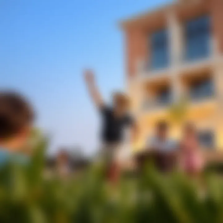 Community Life in Sobha Hartland Vibrant community life with families enjoying outdoor spaces in Sobha Hartland