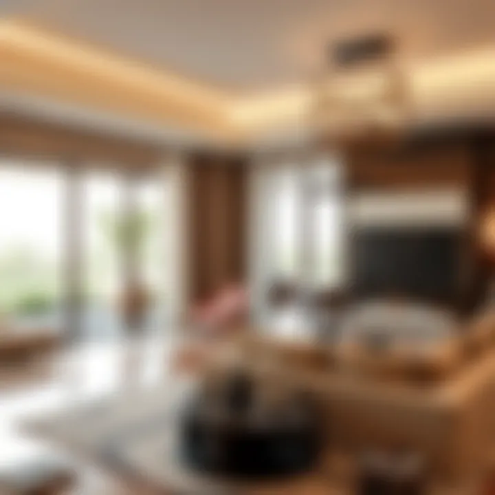 Luxury Interior of Sobha Hartland Residence Luxurious interior design of a Sobha Hartland residence