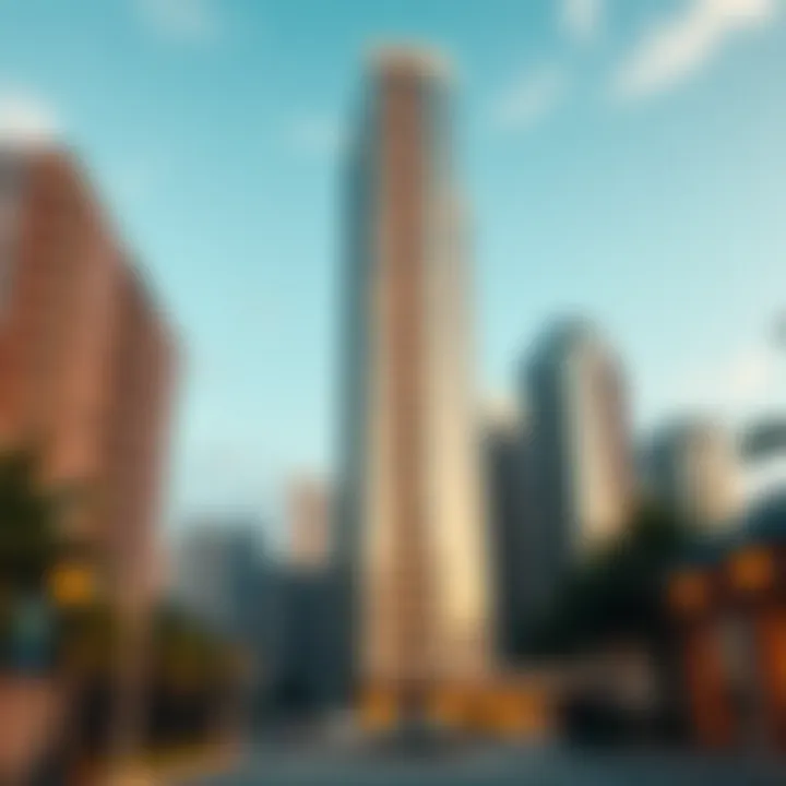 Architectural Marvel of Southridge Tower 2 Stunning architectural view of Southridge Tower 2