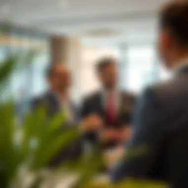 Happy clients receiving assistance at Tashil Office