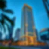 Stunning exterior view of the Al Ameri Building showcasing its modern architecture