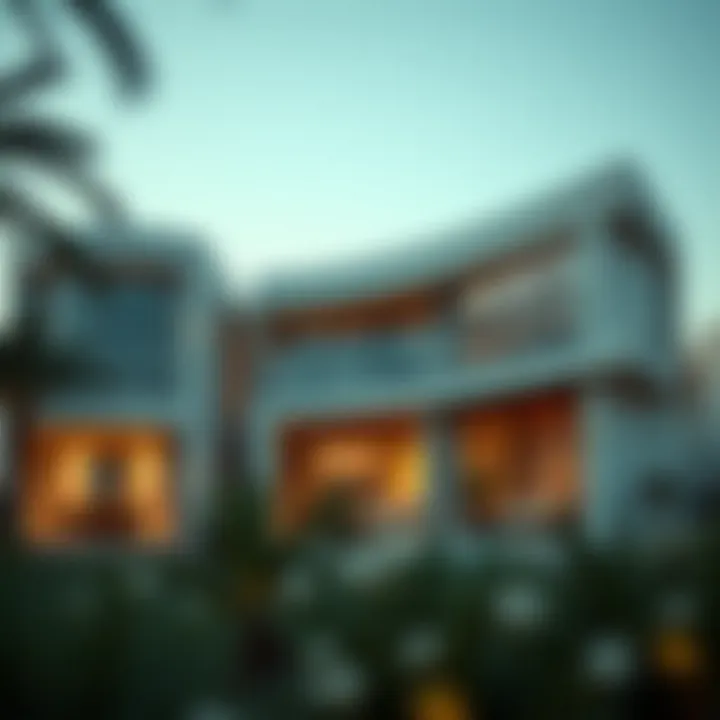 Luxury Villa in Dubai Luxury villa in Dubai showcasing modern architecture