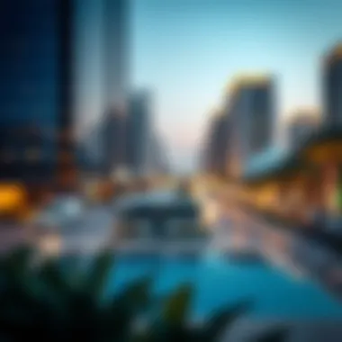 Graphs and charts illustrating investment opportunities in the area