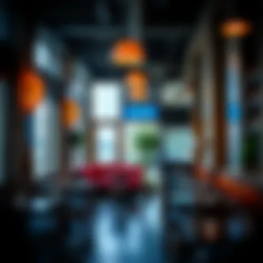 A trendy café representing lifestyle offerings in مستر بيكر شارع المطار