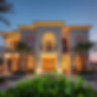 Luxury Villa in Umm Al Sheif Luxury villa in Umm Al Sheif highlighting upscale real estate