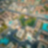 Aerial Perspective of Umm Hurair 2 Aerial view of Umm Hurair 2 showcasing its urban landscape