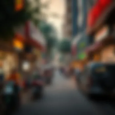 Local Life and Amenities in Umm Hurair 2 Vibrant street life in Umm Hurair 2 with local amenities
