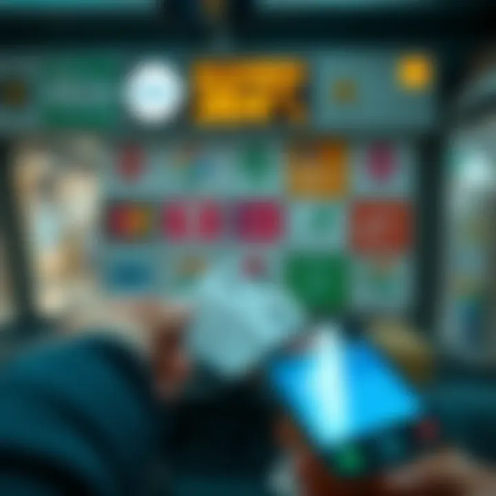 NOL Card and Payment Options Various payment options displayed alongside a NOL card holder