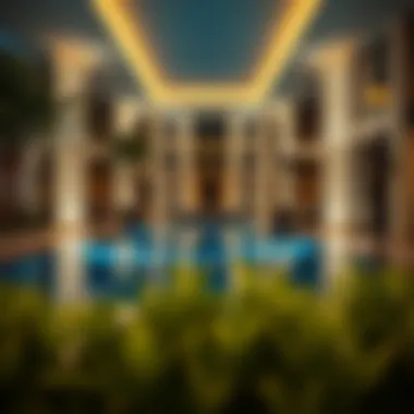Luxury Amenities in Mirdif Villas Amenities available in villa rooms, including pool and gym