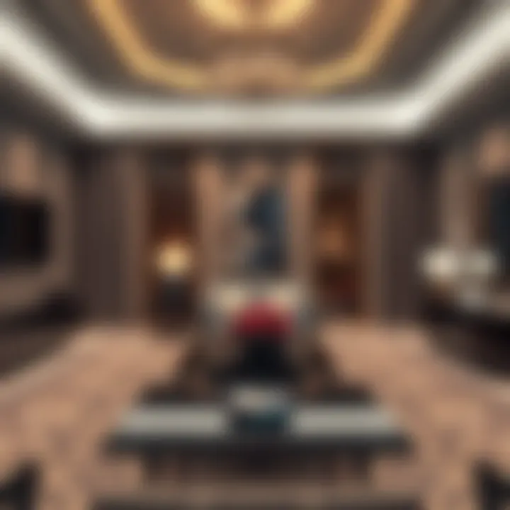 Luxurious interior design of Grace House