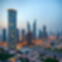 The modern skyline showcasing Indigo Ville