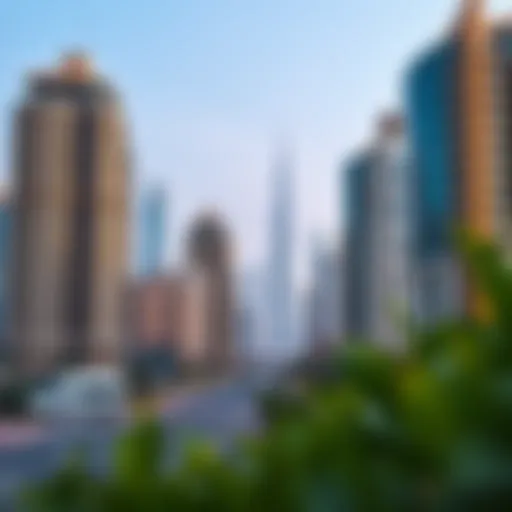 Dubai Skyline: A Hub of Investment Opportunities A stunning skyline view of Dubai showcasing modern architecture