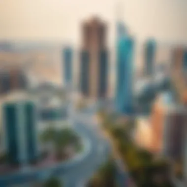 Navigating Neighborhoods: Strategic Locations for Investment A strategic map of various neighborhoods in Dubai for real estate investment