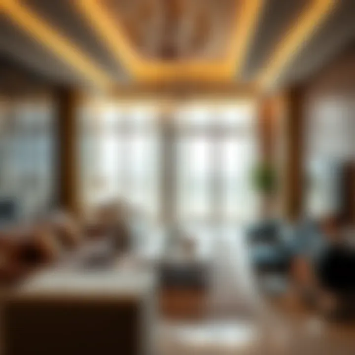 Luxurious apartment interior in JBR Bahar