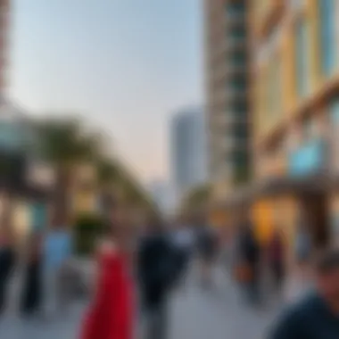 Vibrant community atmosphere in JBR Bahar