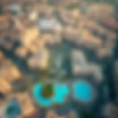 Aerial Perspective of Liwan Aerial view of Liwan highlighting its layout and development
