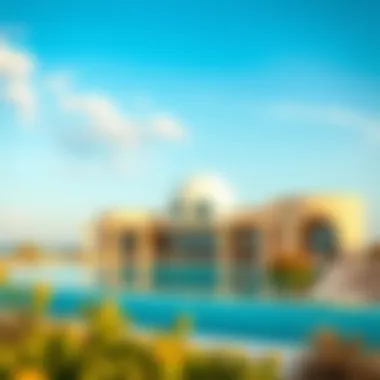 Luxurious beachfront properties on Marjan Island