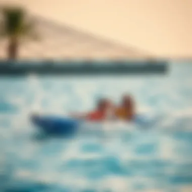 Vibrant recreational activities at Marjan Island