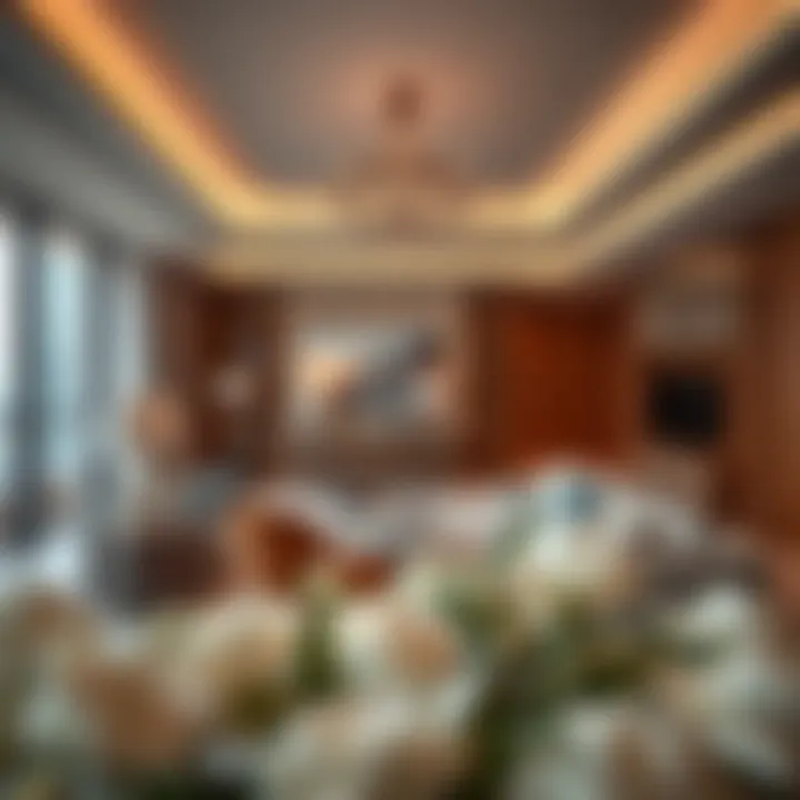 Inside Nassima Tower: Luxury Living Redefined Luxurious interiors of a residential unit in Nassima Tower