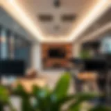 Innovative Workspace Design Modern office interior design showcasing a workspace