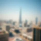 Aerial view of Dubai showcasing its skyline and real estate