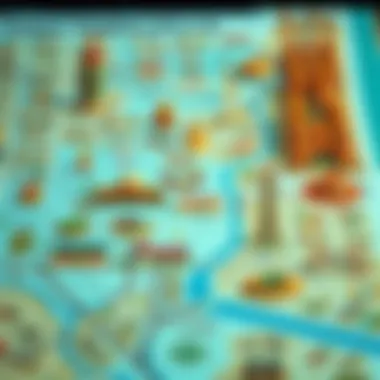 Exploring Dubai's Unique Neighborhoods Map highlighting various neighborhoods in Dubai