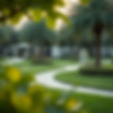 Serene Landscaped Park in Jumeirah 3 A beautifully landscaped park in Jumeirah 3 providing a serene environment