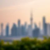 Stunning skyline view showcasing Dubai's real estate development