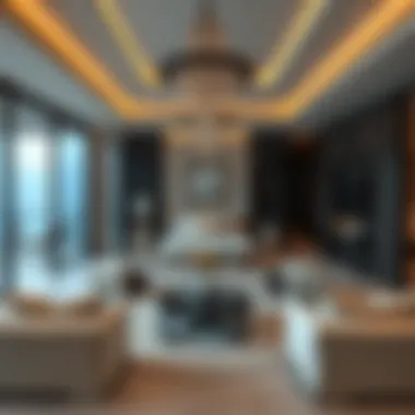 Elegant Interior of a Nurai Island Villa Interior design of a luxury villa on Nurai Island