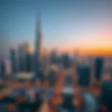 Skyline View of One Tower Barsha Heights Stunning skyline view of One Tower Barsha Heights