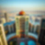 Aerial View of Paragon Dubai's Architectural Marvel Aerial view showcasing the stunning architecture of Paragon Dubai